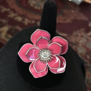 Pink Flower ring